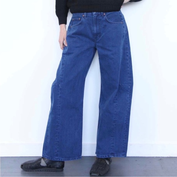 B SIDES Relaxed Lasso Denim in Van Blue - Picture 3 of 11